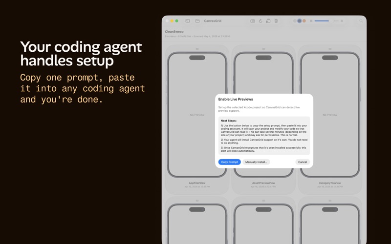CanvasGrid screenshot 4