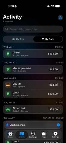 Qirsh - Split Expenses Screenshot 8 of 10