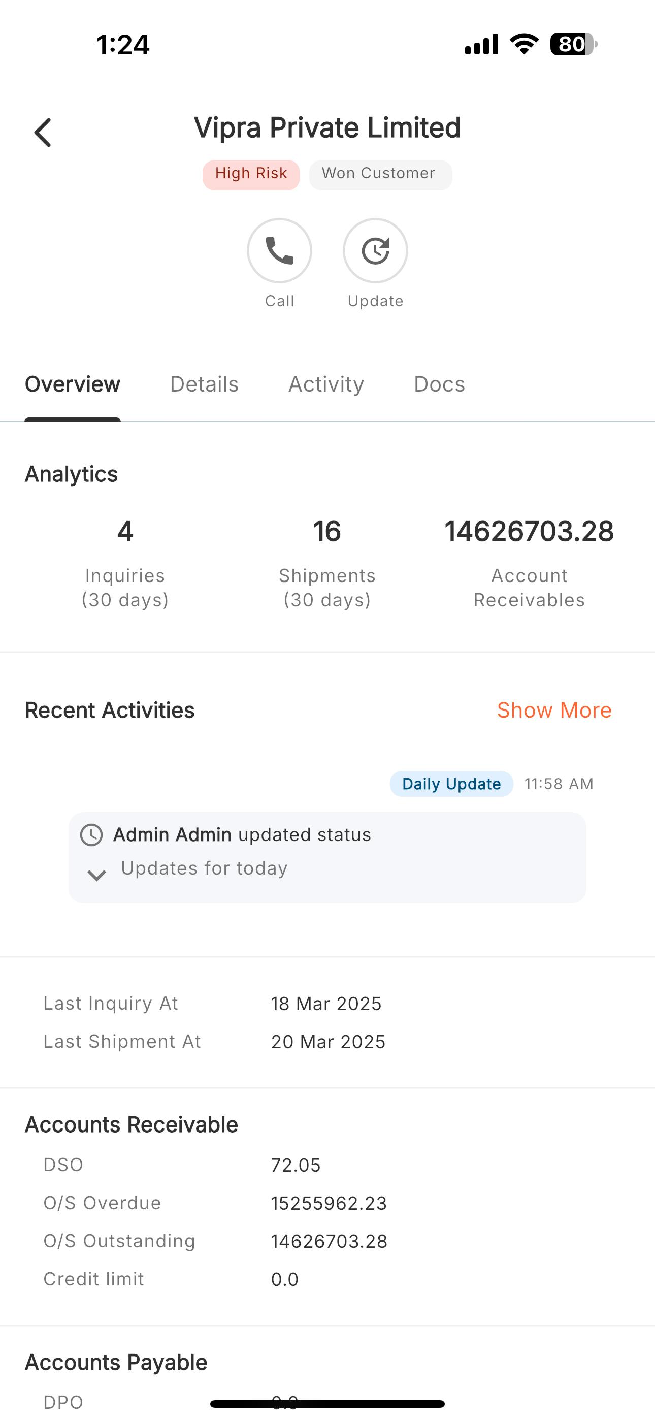 Shipmnts screenshot 7