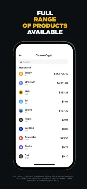 Binance: Buy Bitcoin & Crypto iPhone screenshot 3