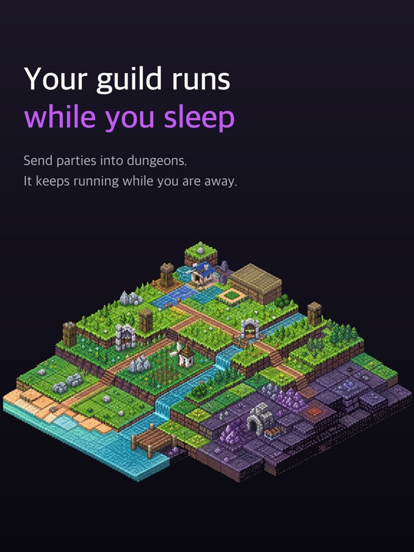 Idle Guild: Dungeon TEXT RPG screenshot 7