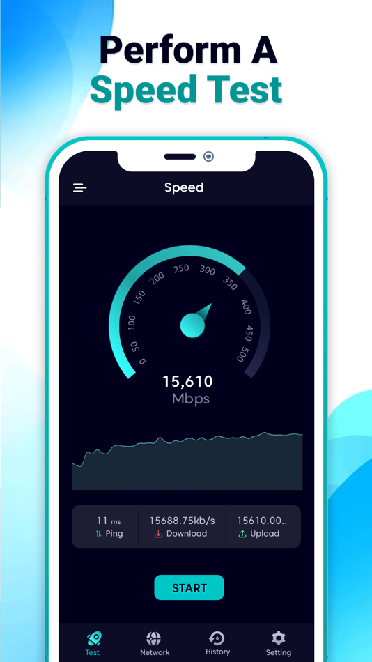 #6. speed tester (iOS) Bởi: Laxay Gajera