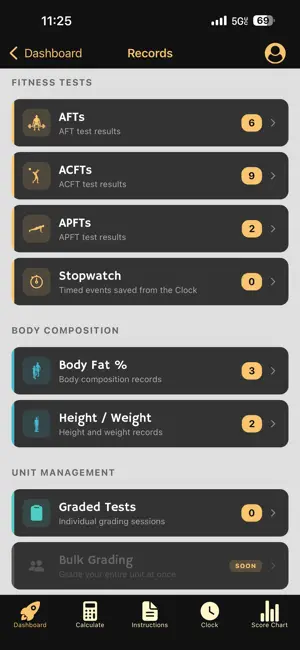 ArmyFit: Elite Fitness Tools screenshot 1