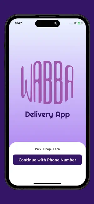Wabba Delivery screenshot 1