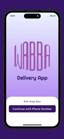 Wabba Delivery Screenshot 1 of 5