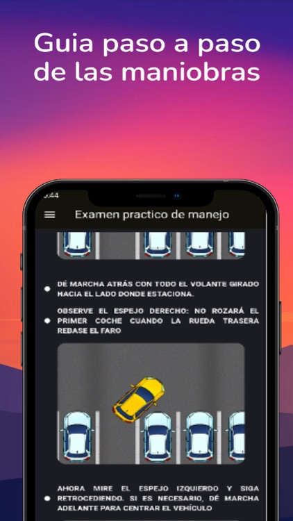 Practical driving test