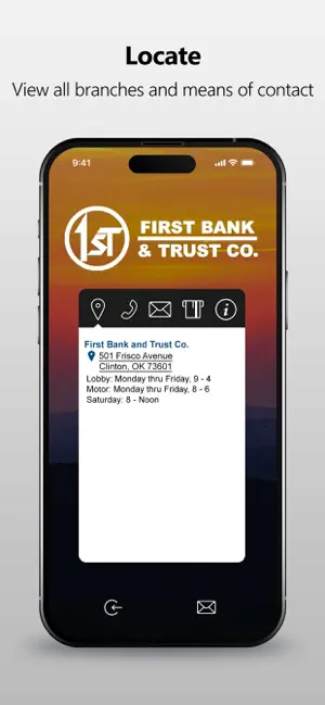 First Bank and Trust Clinton screenshot 1