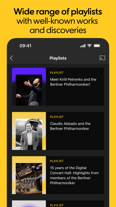 Berliner Philharmoniker Screenshot