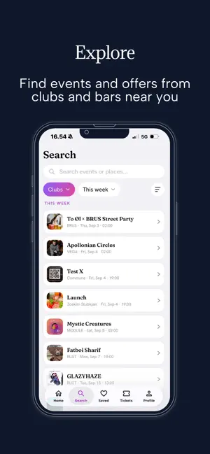 OPIC - Nightlife App screenshot 2
