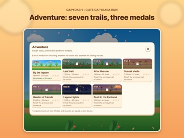 CapyDash: Cute Capybara Run iPad screenshot