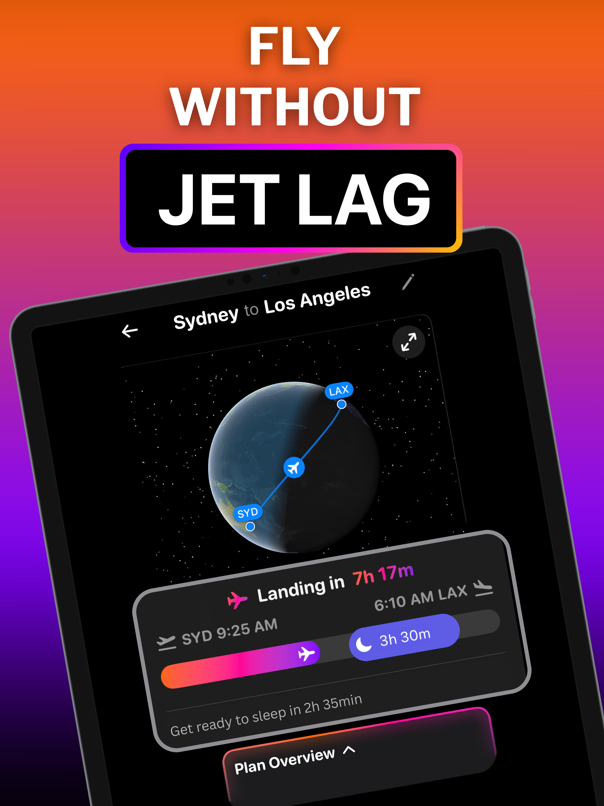 Jet Lag Plans by JetReset