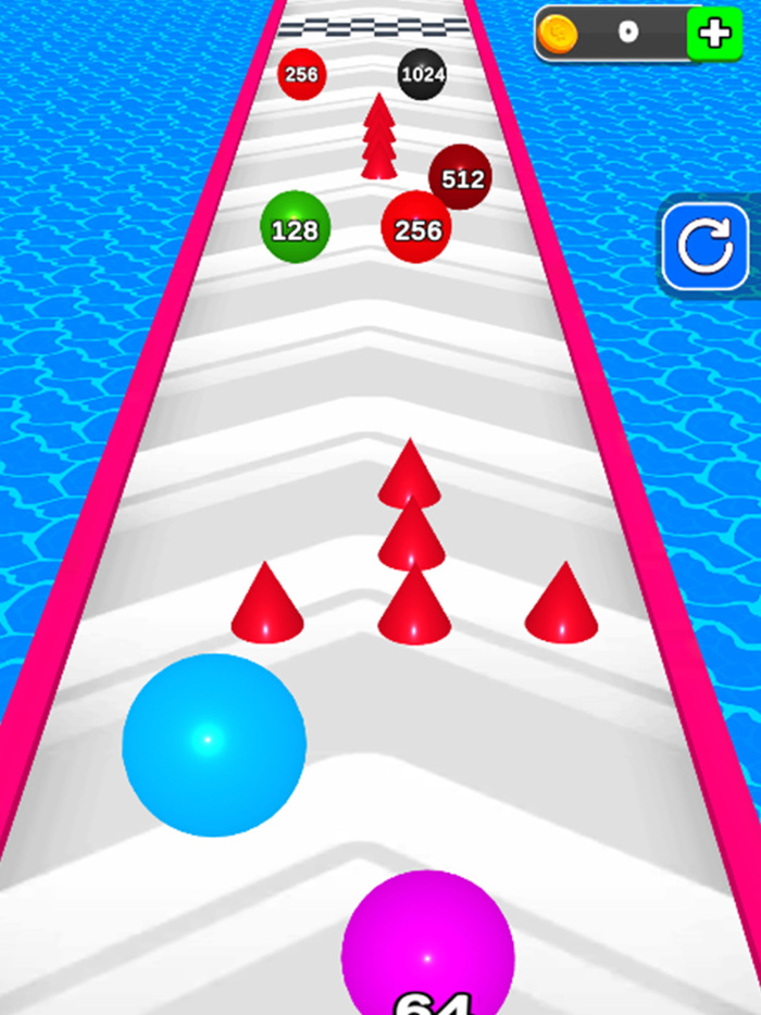 Merge Number Ball Sort Game