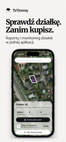 TeTereny – raport o działce screenshot 1