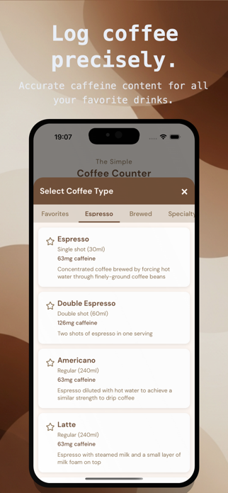 Simple Coffee Counter Screenshot 5 of 5