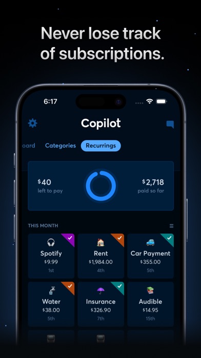 Copilot: Track & Budget Money Screenshot