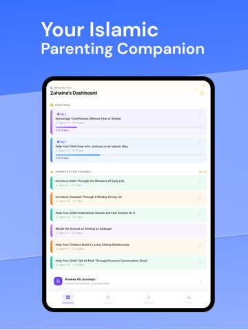Duha Islamic Parenting ipad screenshot 2