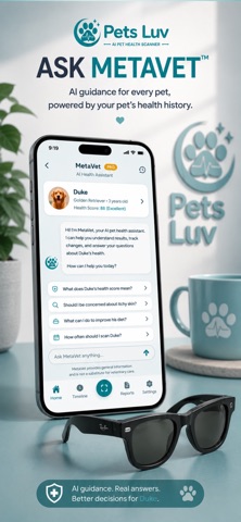 Pets Luv: AI Pet Health Scan iPhone screenshot