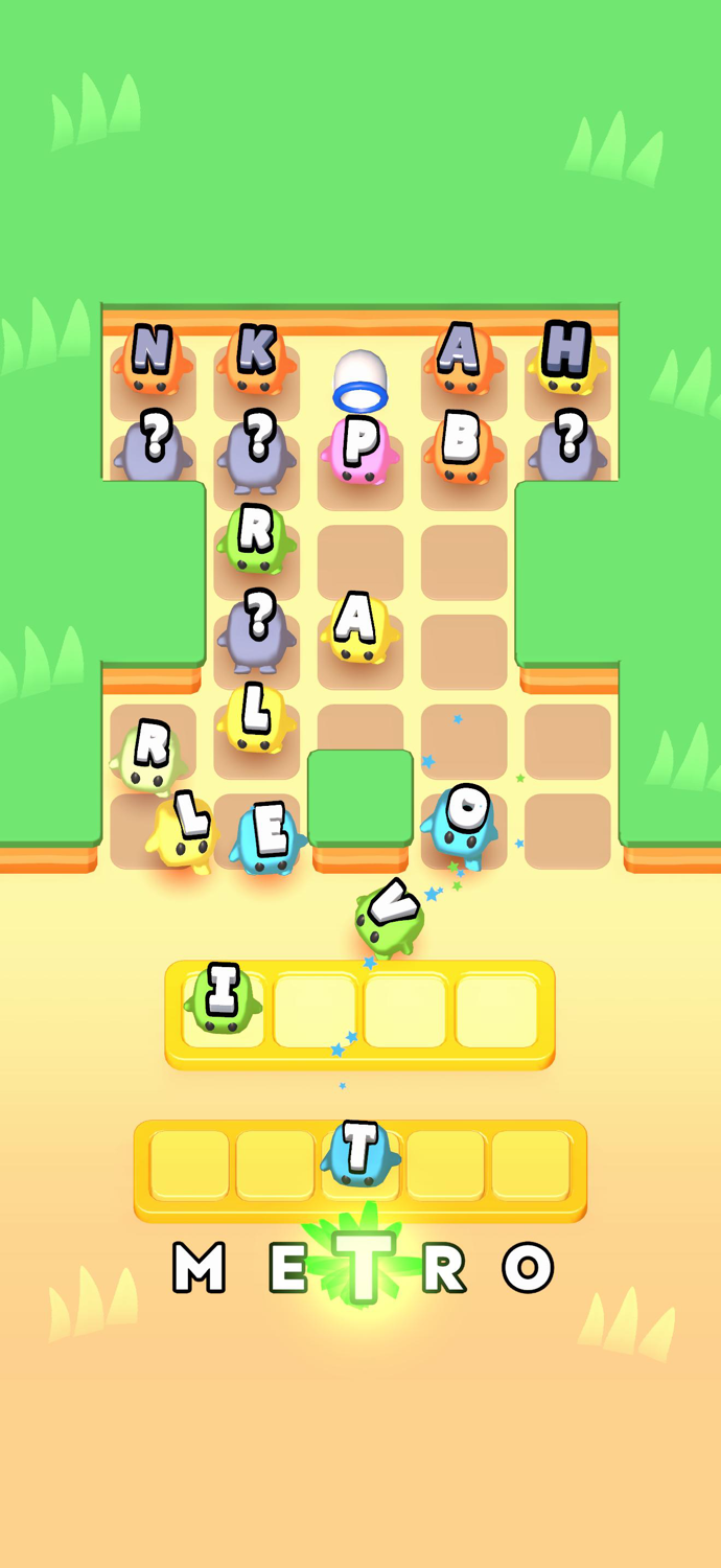 Letter Pop Fun Word Puzzle