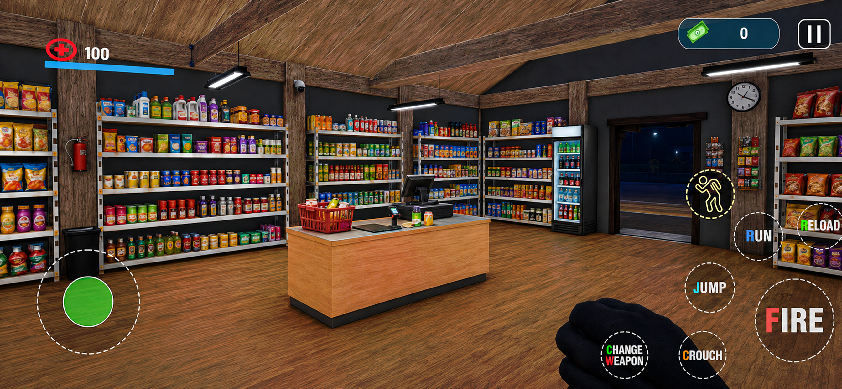 Midnight Checkpoint Shift Game screenshot 4