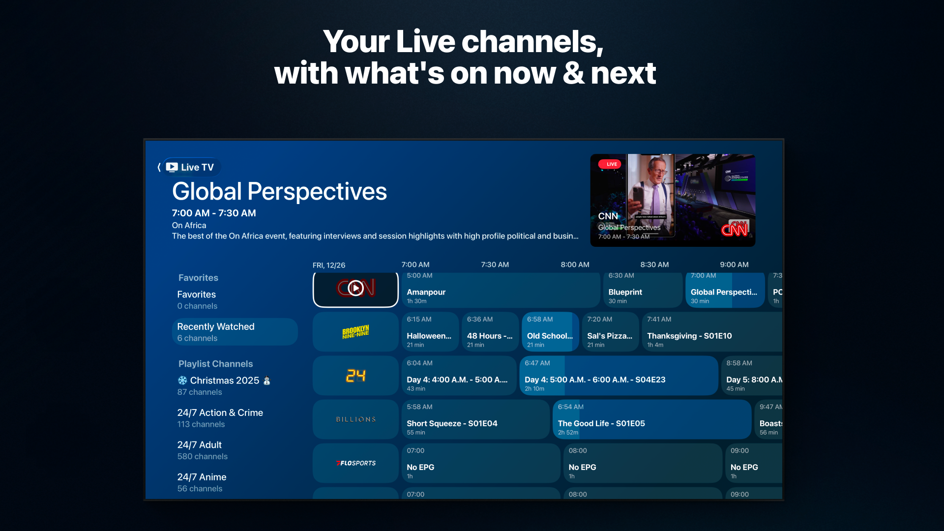 AnyTV - IPTV Smart Player screenshot 23