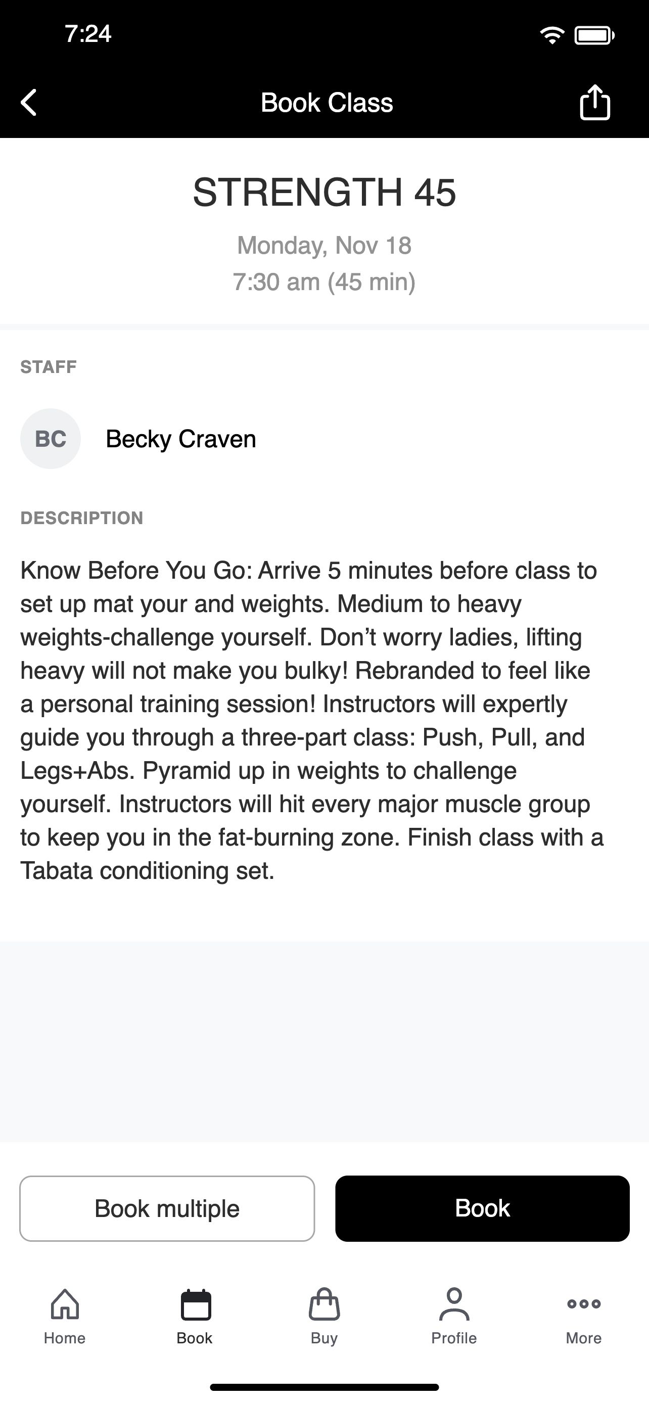 Jamie Scott Fitness screenshot 3