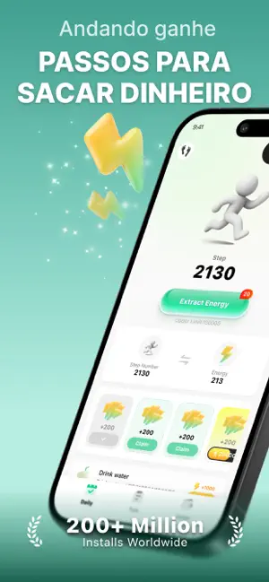 GaintPay: Move & Earn Coins iPhone screenshot 1