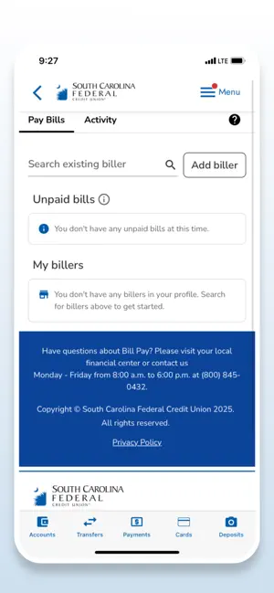 SC Federal Credit Union screenshot 7