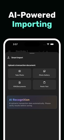 Stockshelf - Portfolio Tracker iPhone screenshot