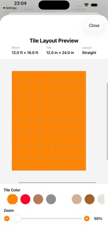 Tile Planner – Layout & Cost Screenshot 7 of 7
