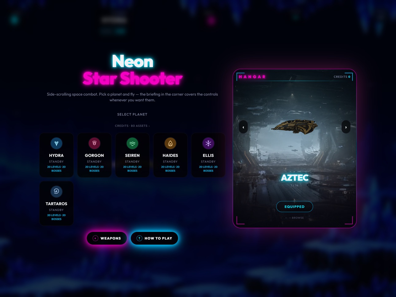 Screenshot 12 of Neon Star Shooter