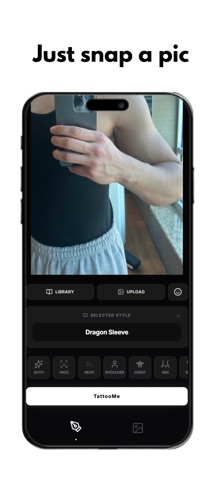 TattooMe – Ink Preview iPhone screenshot