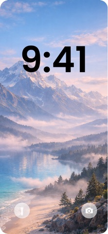 WallVoid - AI Glass Wallpapers screenshot