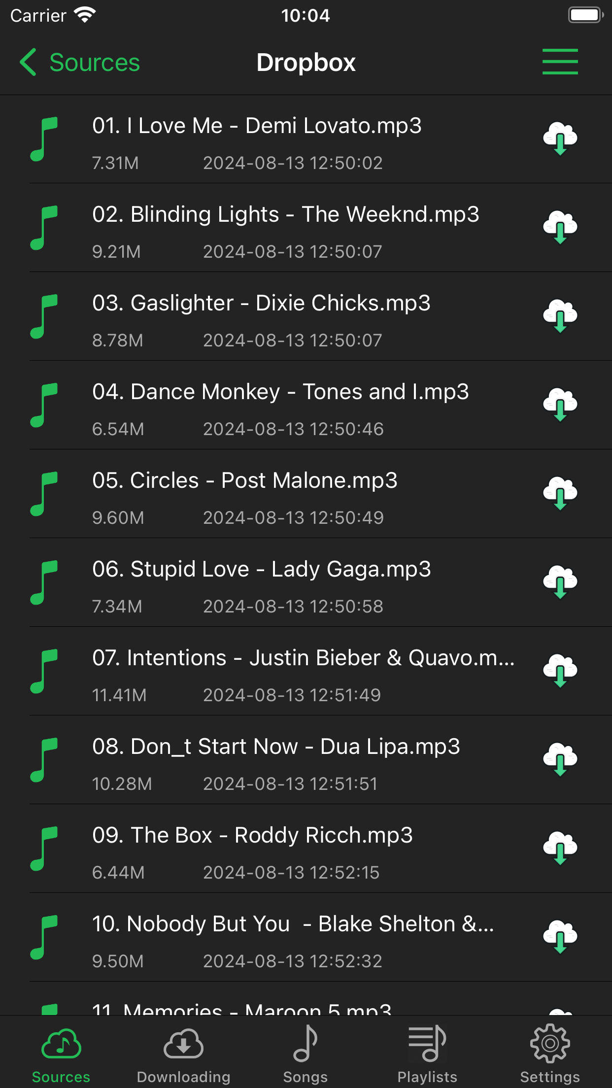 Cloud Music Player - Listener