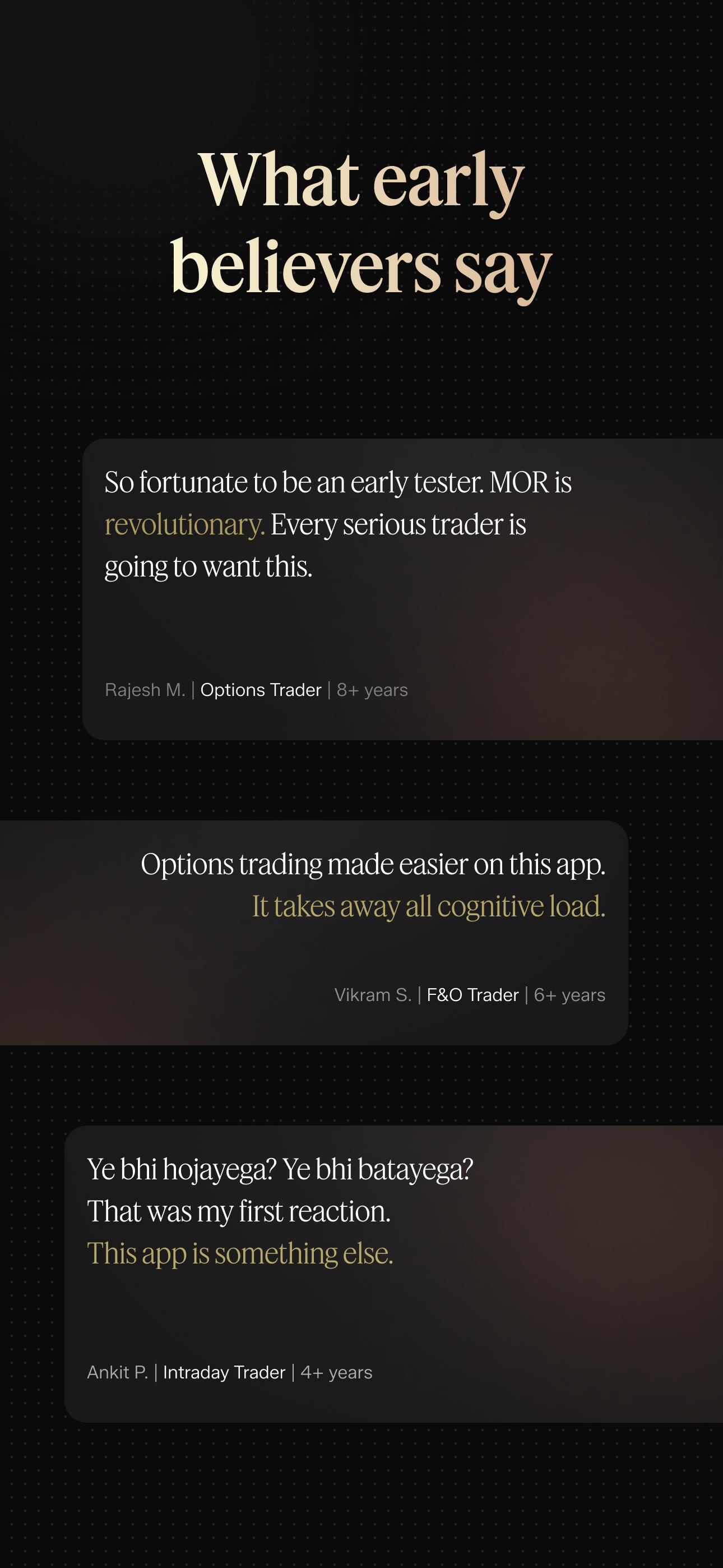 MOR - Stock Trading App screenshot 8
