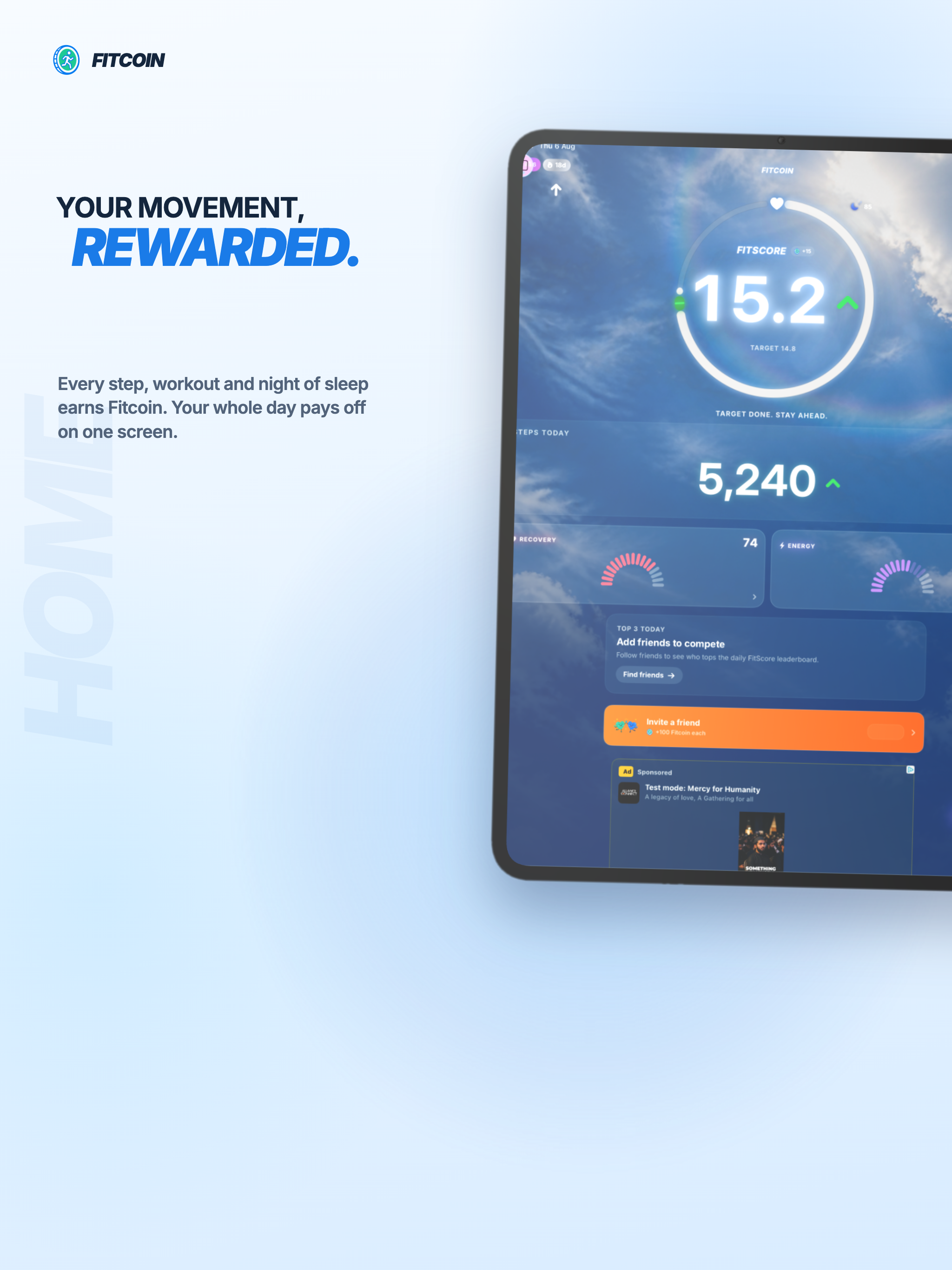 FitCoin: Fitness & Gym Rewards screenshot 10