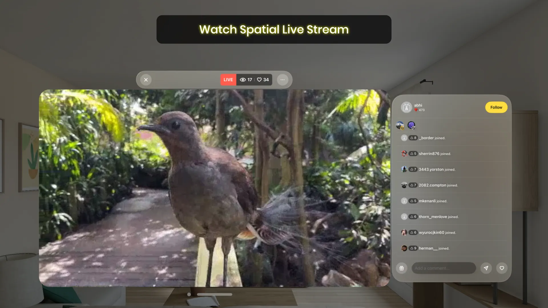 Sparkl - Spatial Live Stream screenshot 2