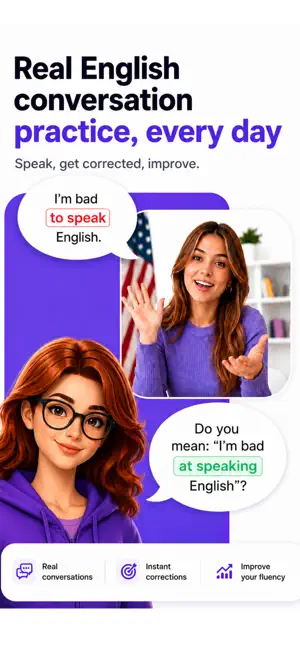 ESL English Speaking: Rozy AI screenshot 2