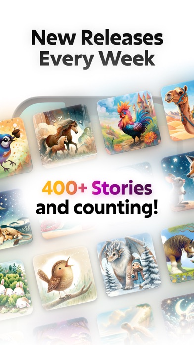 StoryNest Kids Audio Stories Screenshot