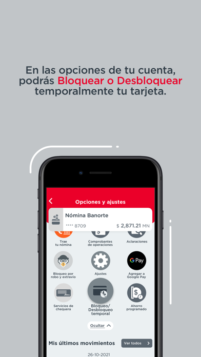 Banorte Movil Screenshot