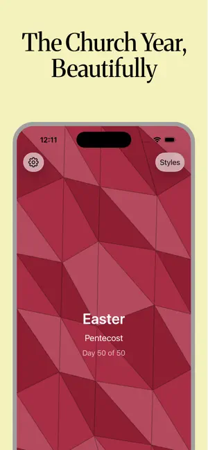 Paraments - Church Year Widget screenshot 1