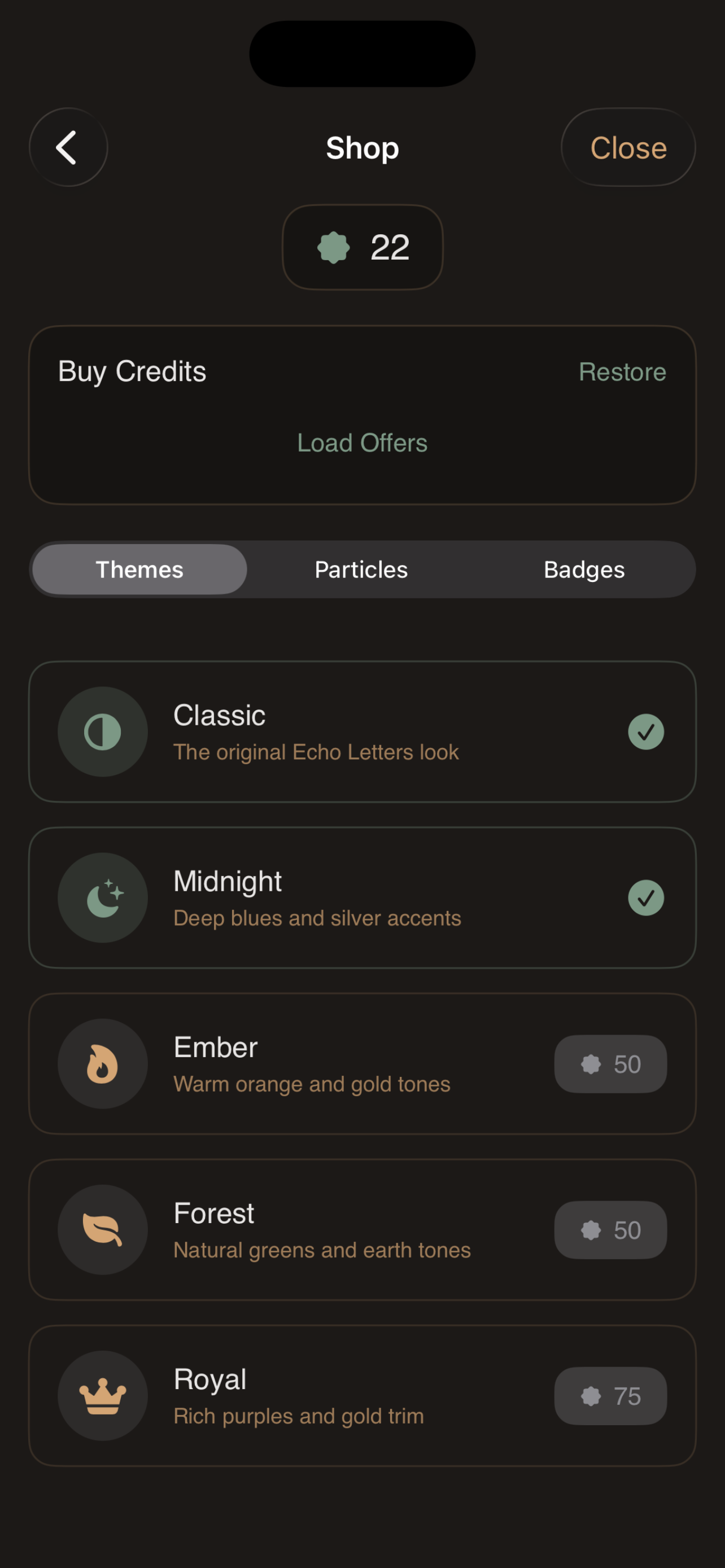 Echo Letters screenshot 4