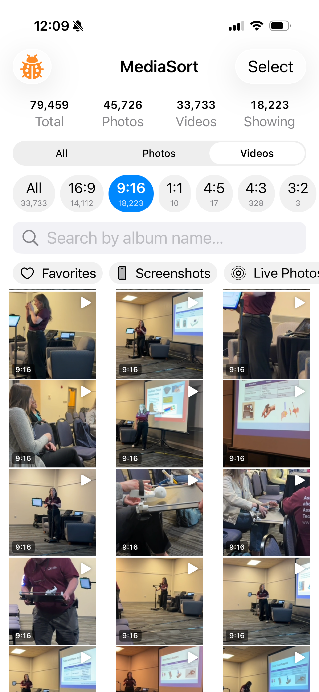 MediaSort-Aspect Ratio Sorter
