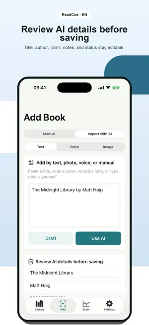 Book Tracker: ReadCue screenshot 3