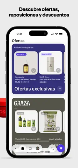 Captura de pantalla de Shop: Tus Marcas Favoritas en iPhone 5