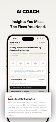Debrief - Trading Journal Screenshot 5 of 5