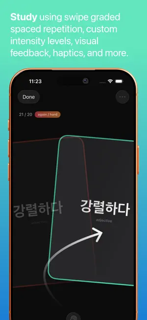K Flash: Korean Flashcards screenshot 4
