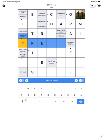 Arrowword : Crossword Puzzle iPad screenshot