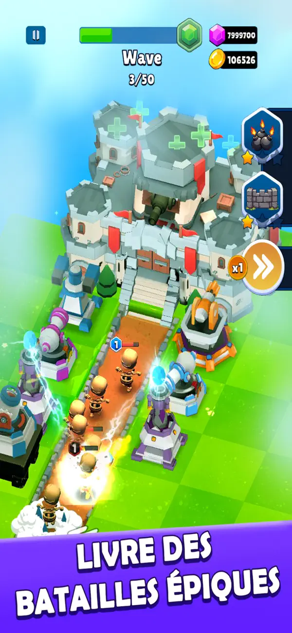 Screenshot #2 pour FantasyTower: Catsle Defense