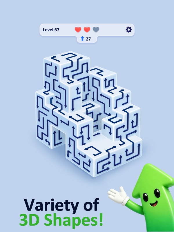 Arrow 3D Puzzle screenshot 9