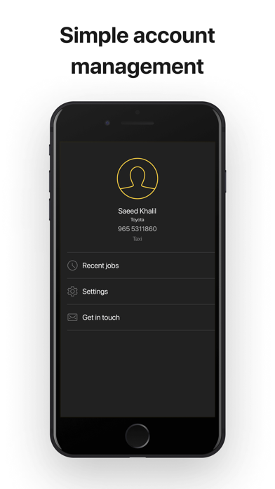 Swift Driver App Screenshot